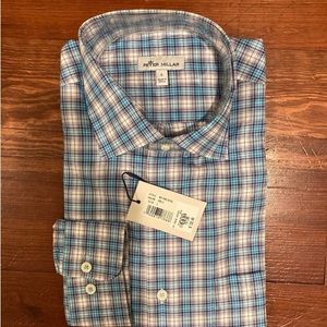 Men’s Peter Millar performance dress shirt